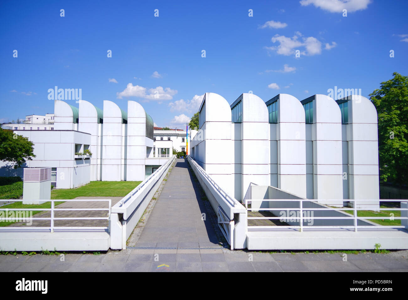 Bauhaus-Archiv Berlin, Entwurf nach Plänen von Walter Gropius Stockfoto