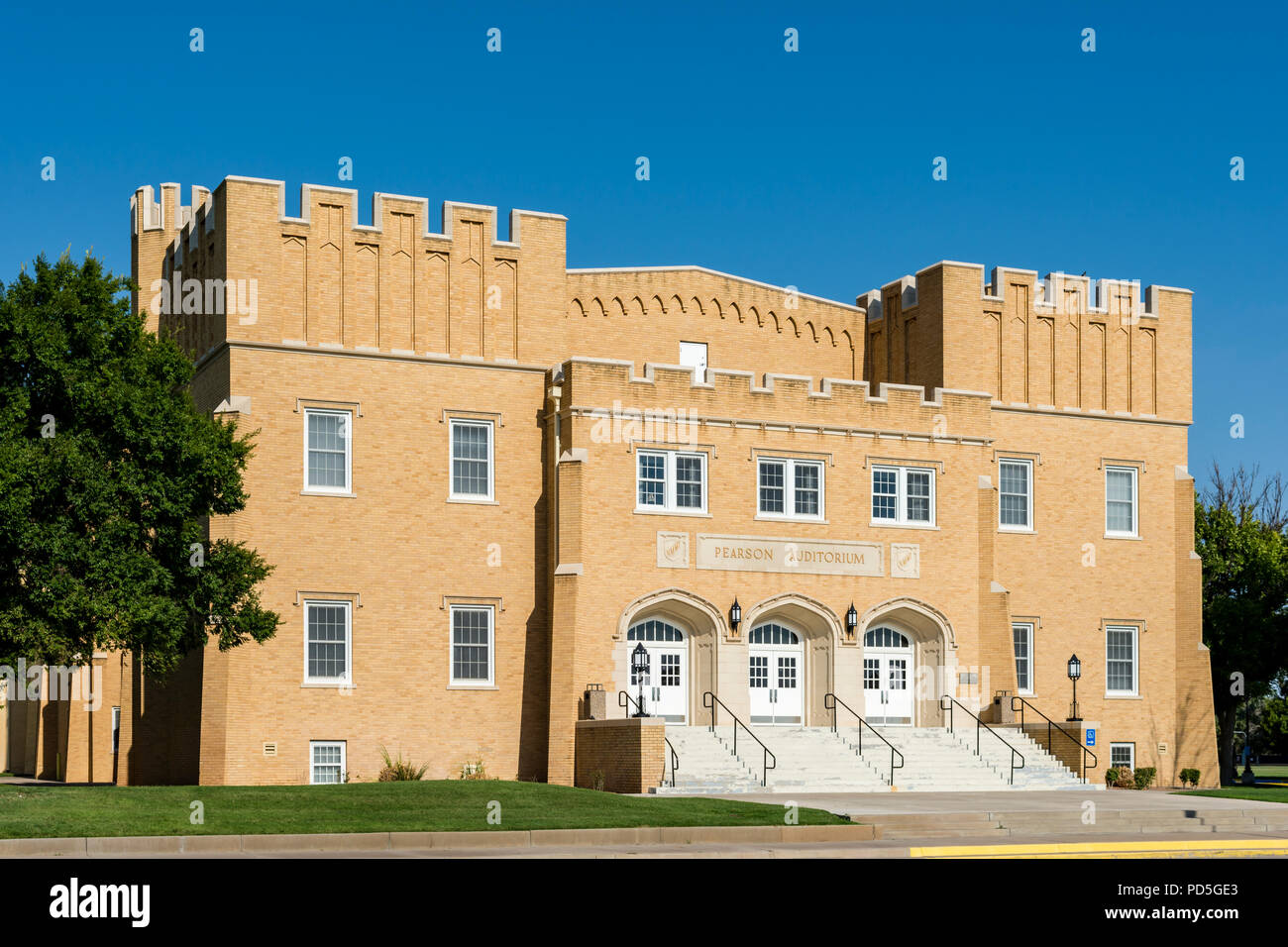 New Mexico Military Institute, Pearson Auditorium in Roswell, New Mexico, USA Stockfoto