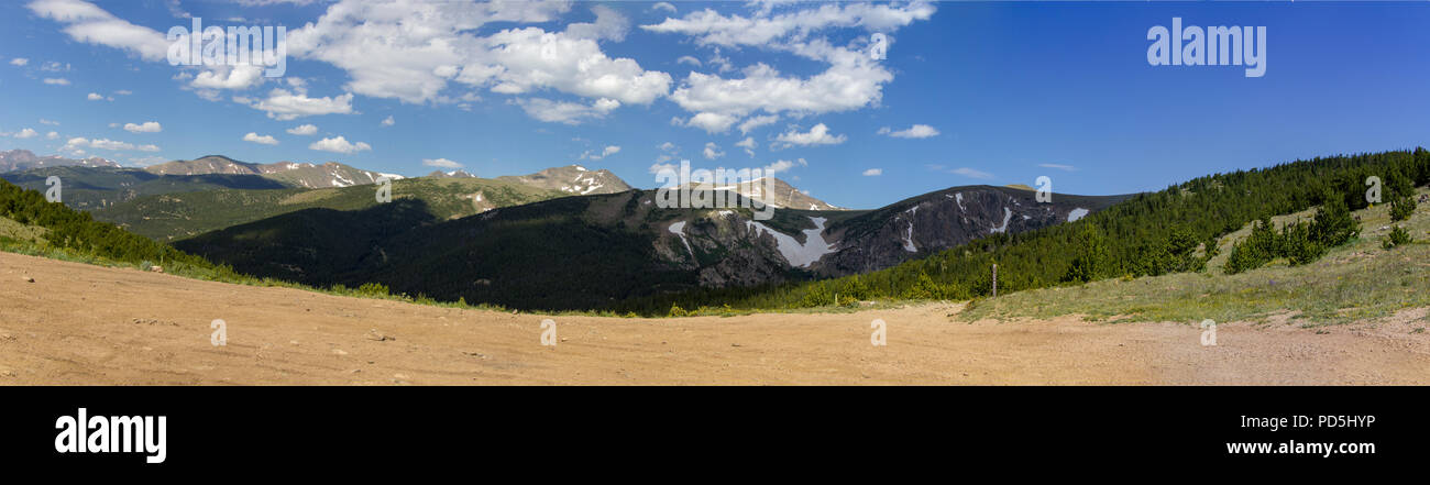 Erkunden Yankee Hill im Jeep Stockfoto