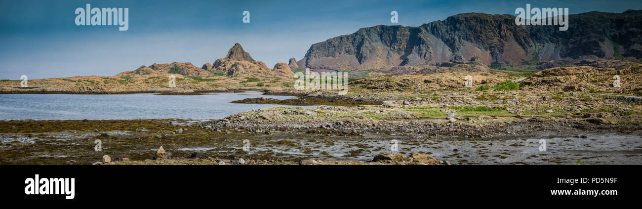 Leka Island, Norwegen. Stockfoto