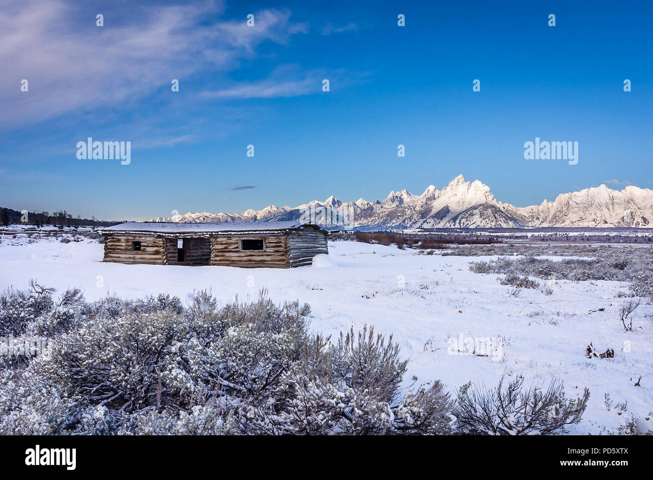 J.P. Cunningham Cabin Stockfoto