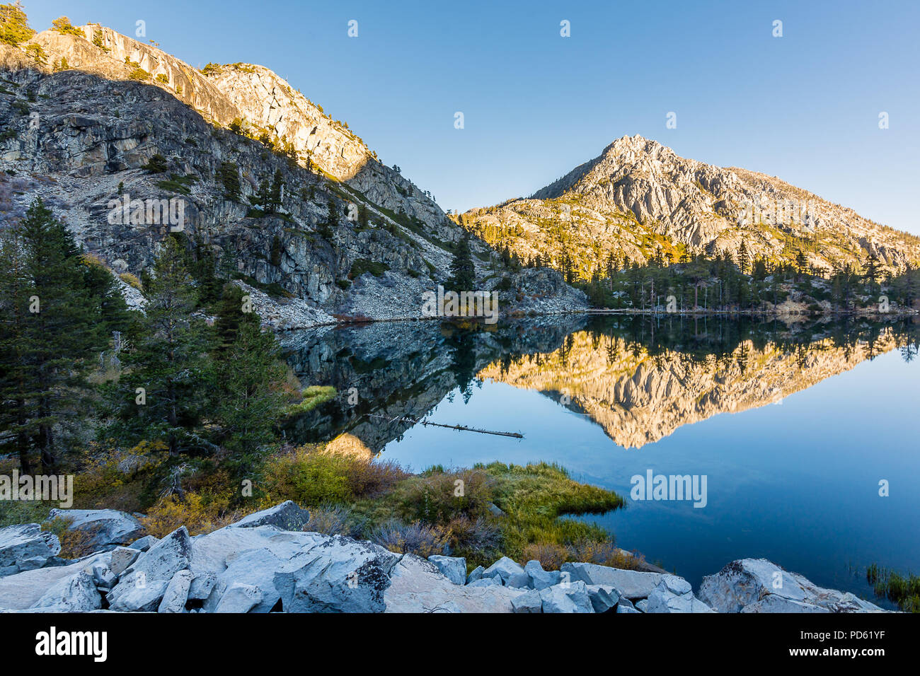 Eagle Lake Trail Stockfoto