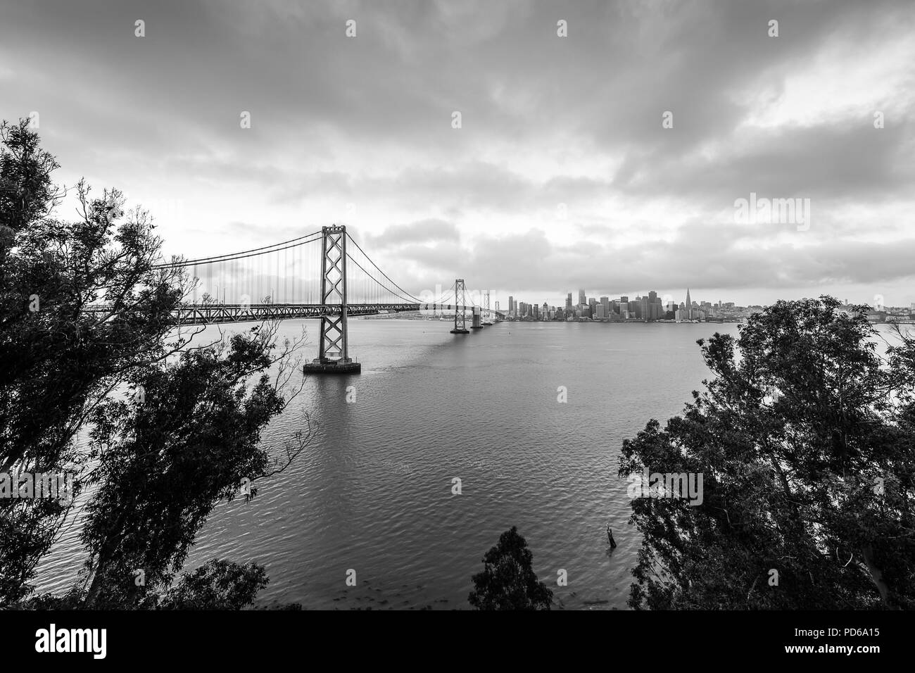 Die Aussicht von Treasure Island Stockfoto