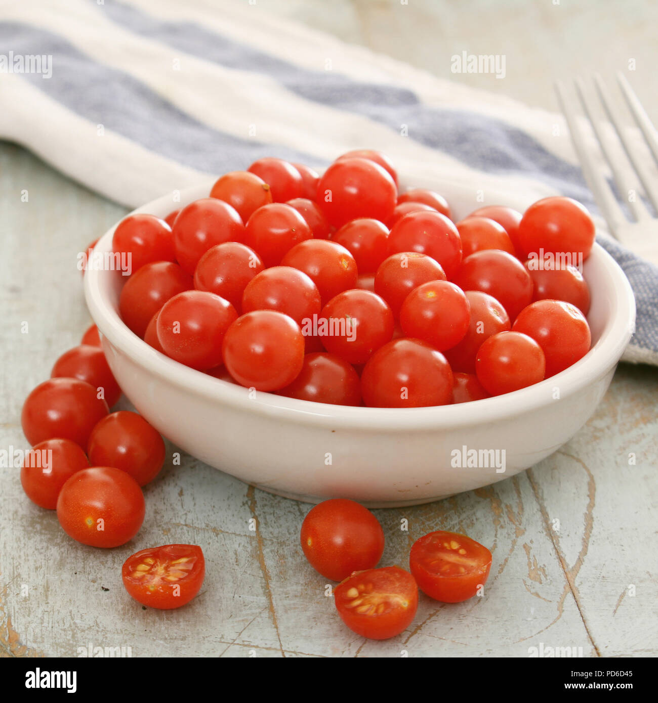 Baby tomato tomberries Stockfoto