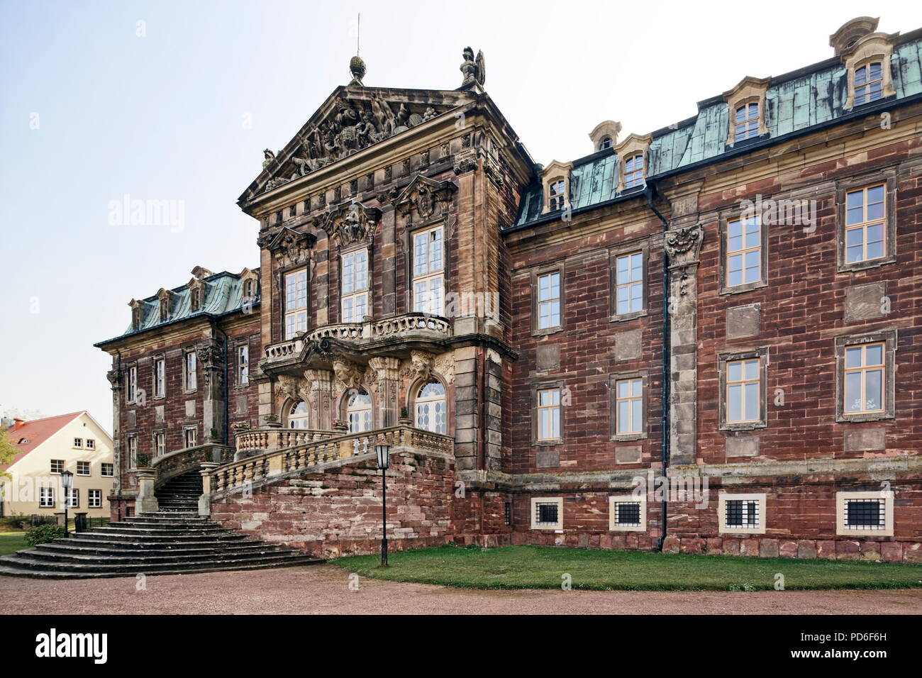 Schloss Burgscheidungen, Sachsen-Anhalt, Deutschland Stockfotografie - Alamy