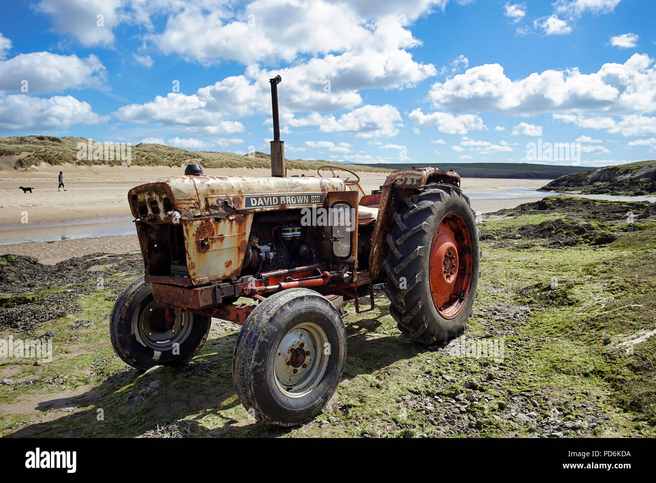 David braun traktor in wasser -Fotos und -Bildmaterial in hoher Auflösung –  Alamy