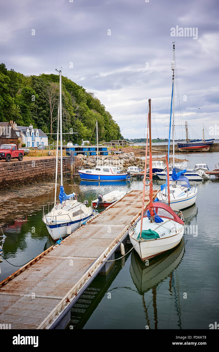 Fortrose Hafen, Schottland Stockfoto