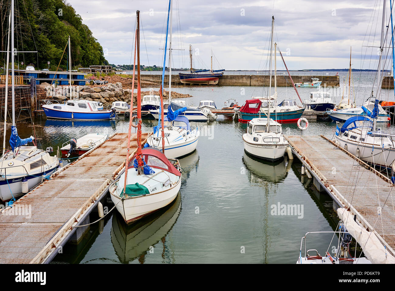 Fortrose Hafen, Schottland Stockfoto