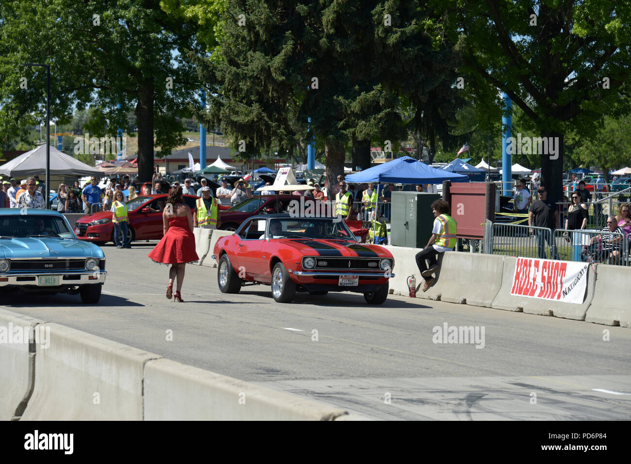 Holeshot Staatsangehörigen, Drag Race, Boise, Idaho, USA Stockfoto