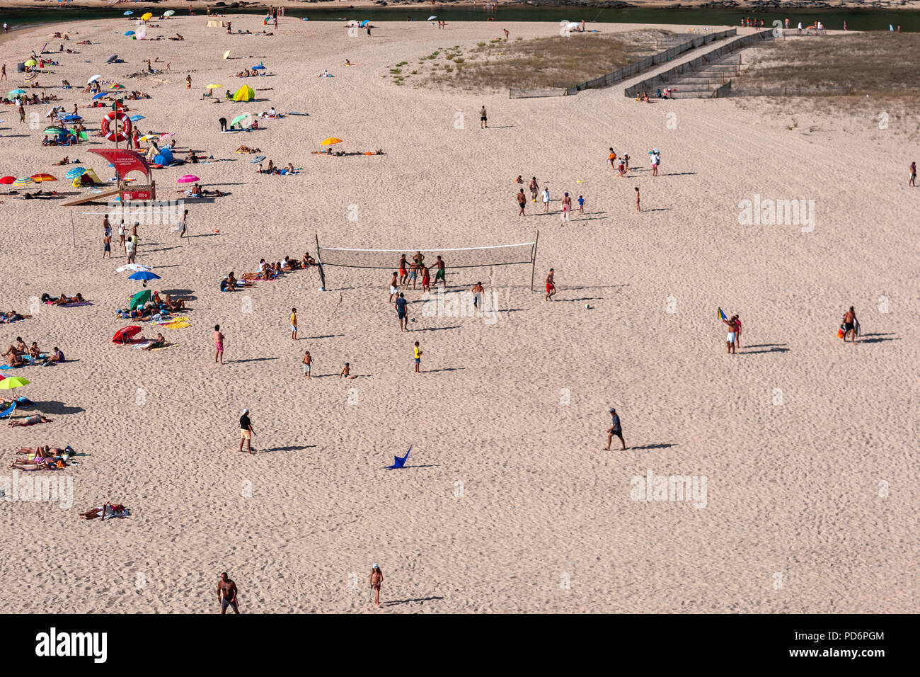 Praia de Odeceixe Mar, Aljezur, Algarve, Portugal. Stockfoto