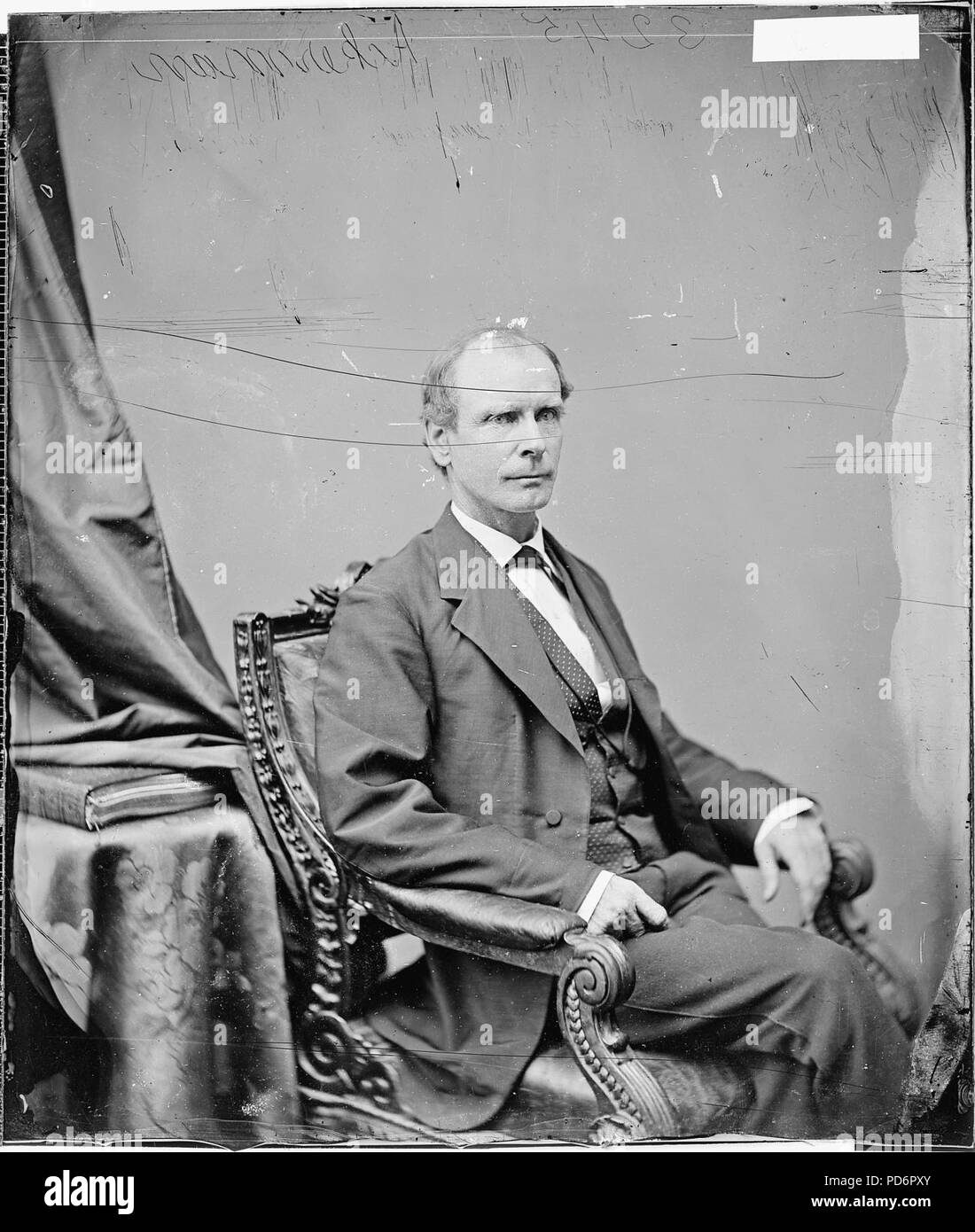 Amos T. Ackerman, Attorney General, Vereinigte Staaten Stockfoto