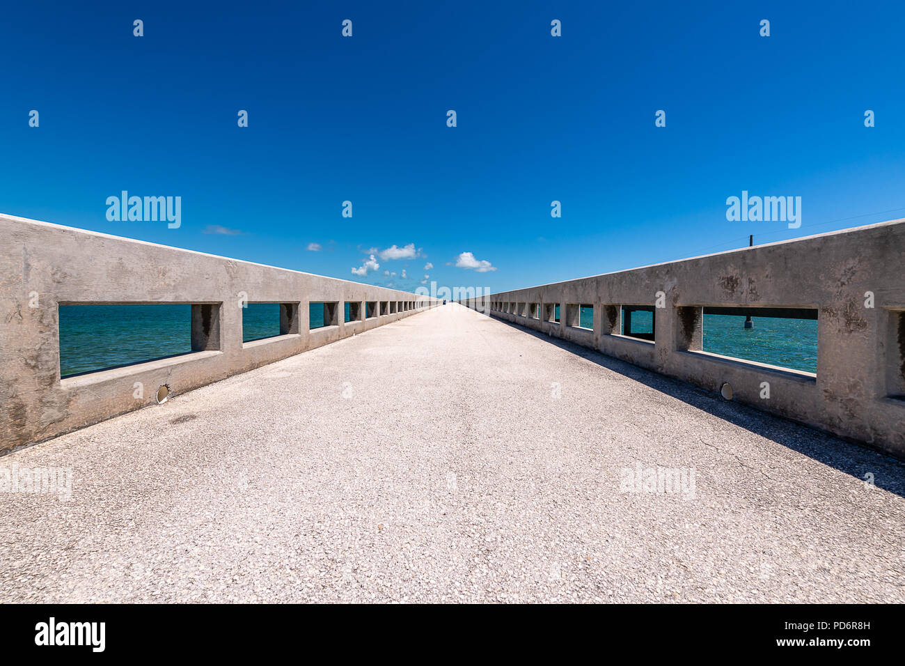 Der Overseas Highway Stockfoto