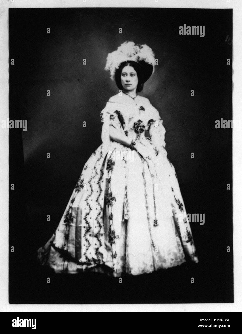 Amy Sedgewick durch (George) Herbert Watkins 1850. Stockfoto