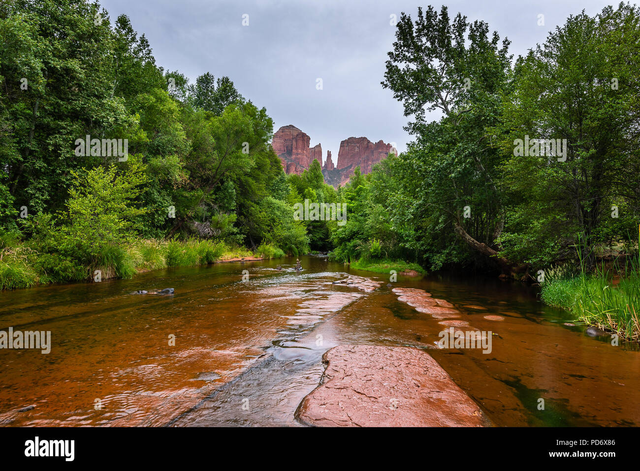 Crescent Moon Ranch Tag Bereich verwenden Stockfoto