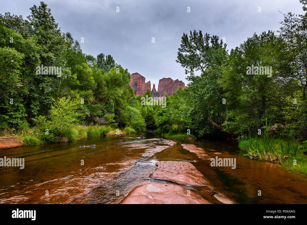 Crescent Moon Ranch Tag Bereich verwenden Stockfoto