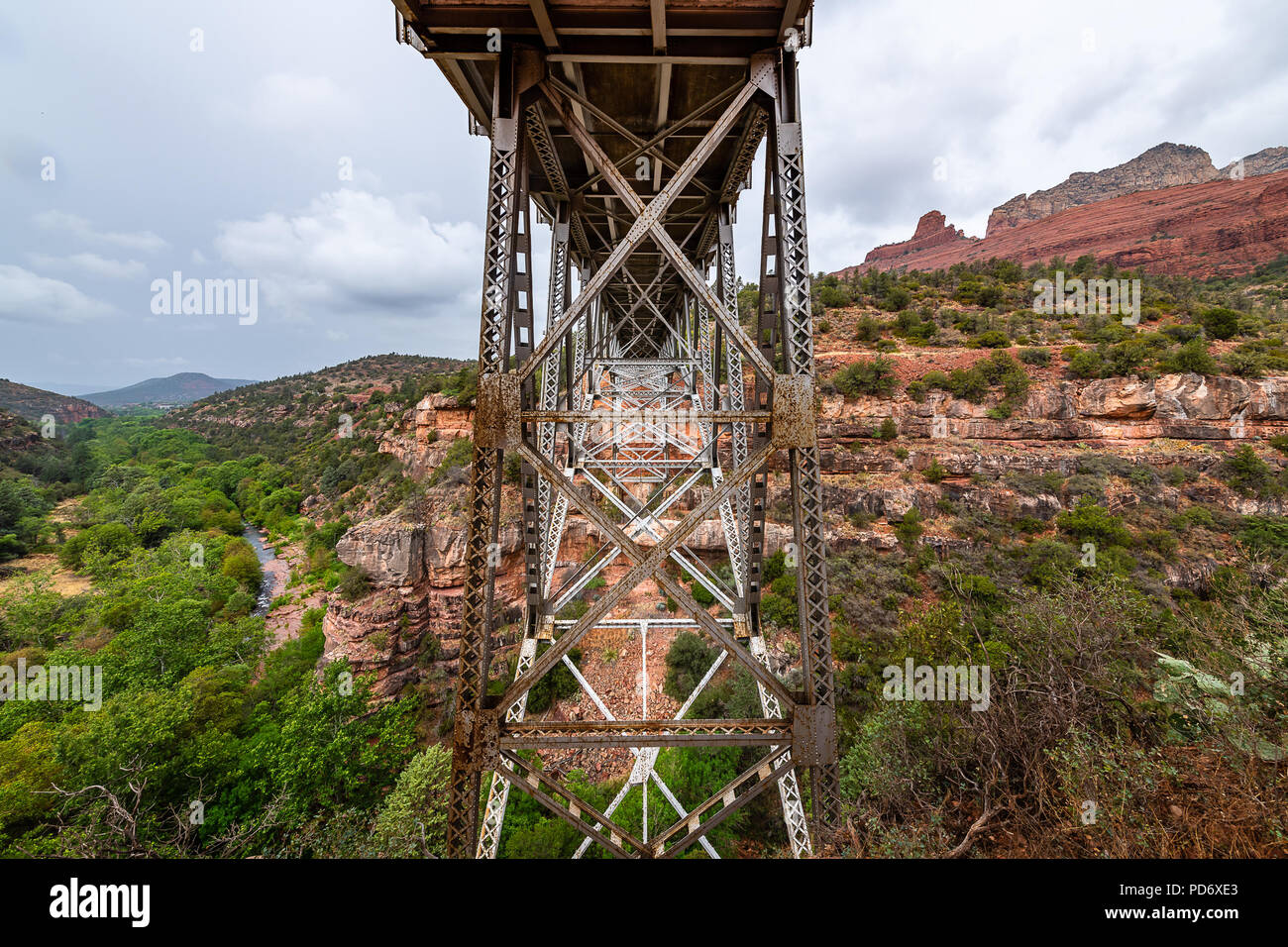 Die midgley Brücke Stockfoto