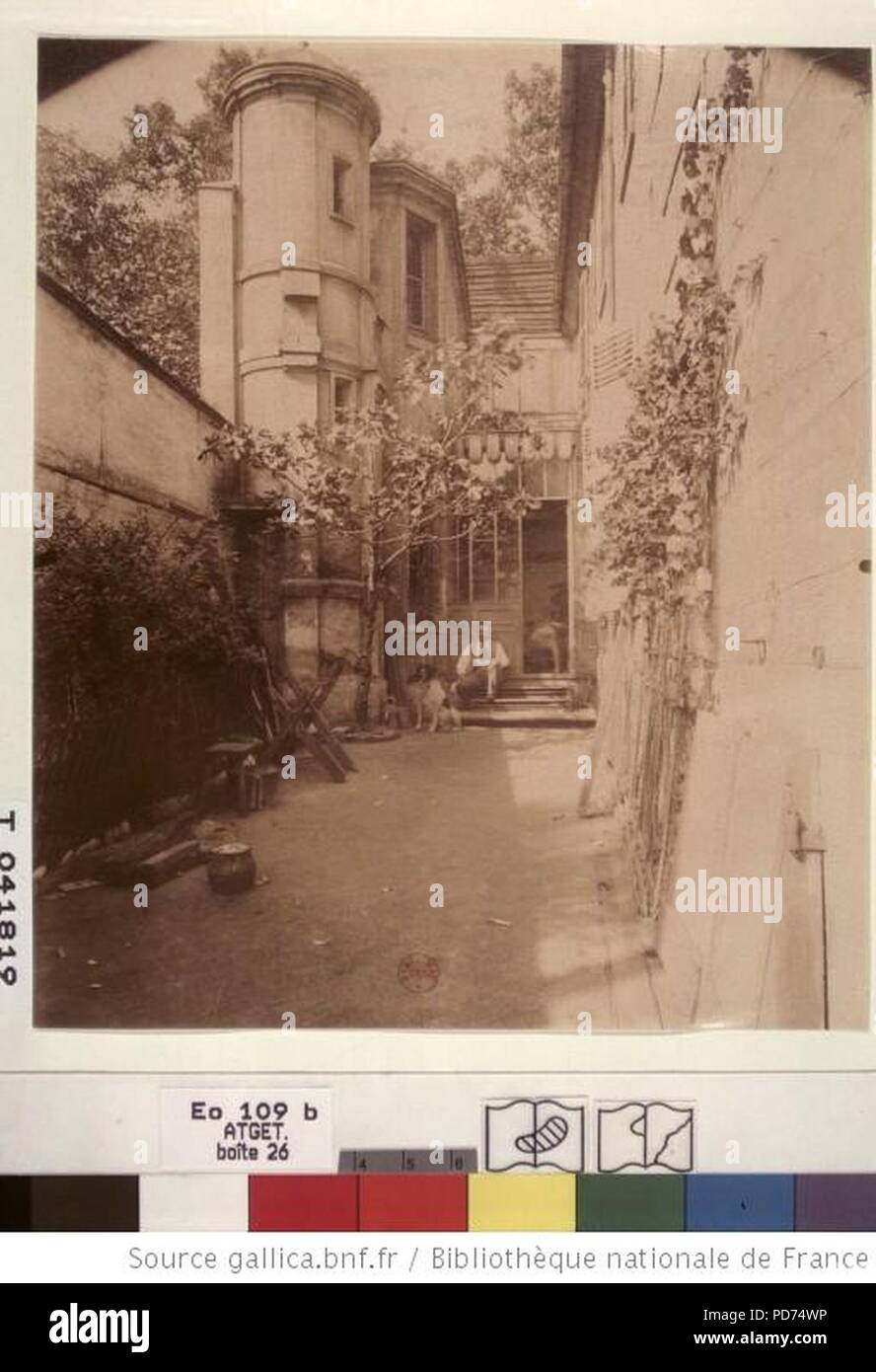 Ancien. Couvent. des. Karmeliten. Saint. Denis.. Eugene Atget. 1901. Stockfoto