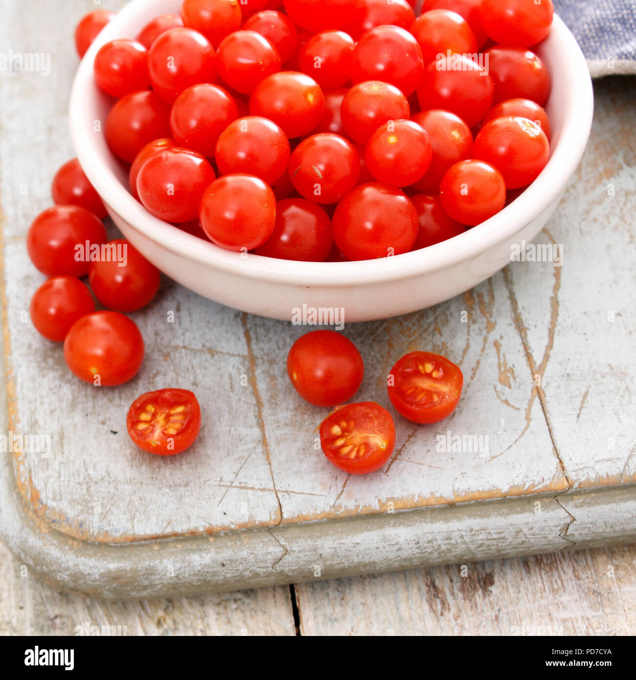 Baby tomato tomberries Stockfoto