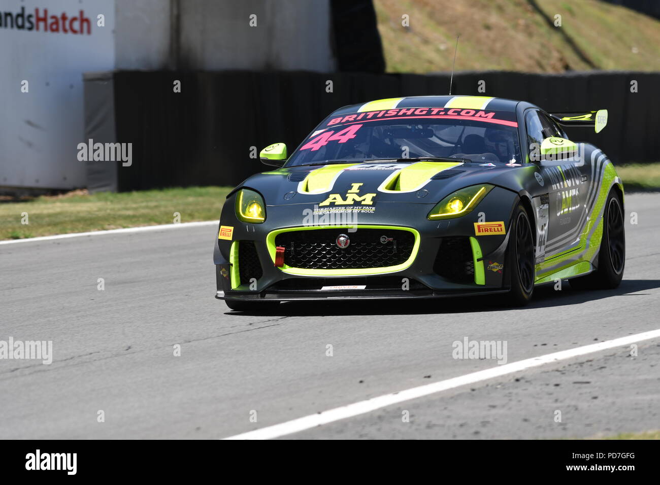 Britische GT Meisterschaft Brands Hatch Stockfoto