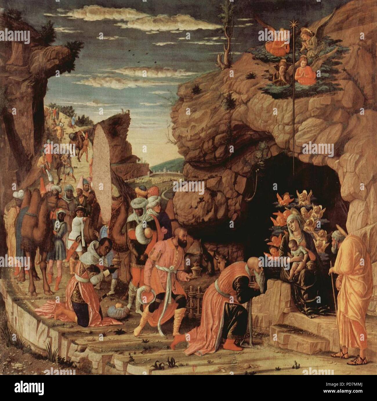 Andrea Mantegna 040 (38614754072). Stockfoto