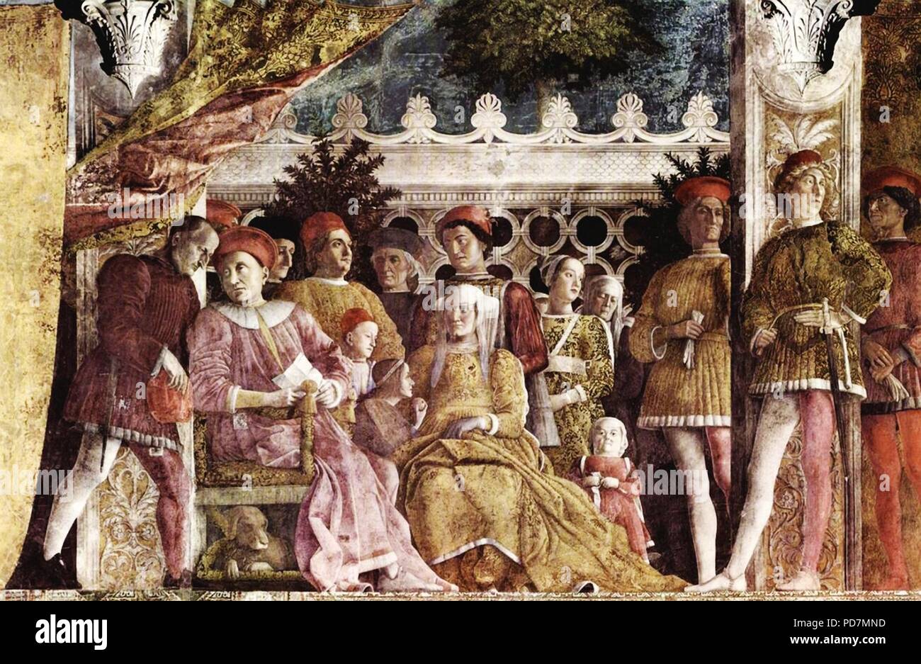 Andrea Mantegna 052 (37759854075). Stockfoto