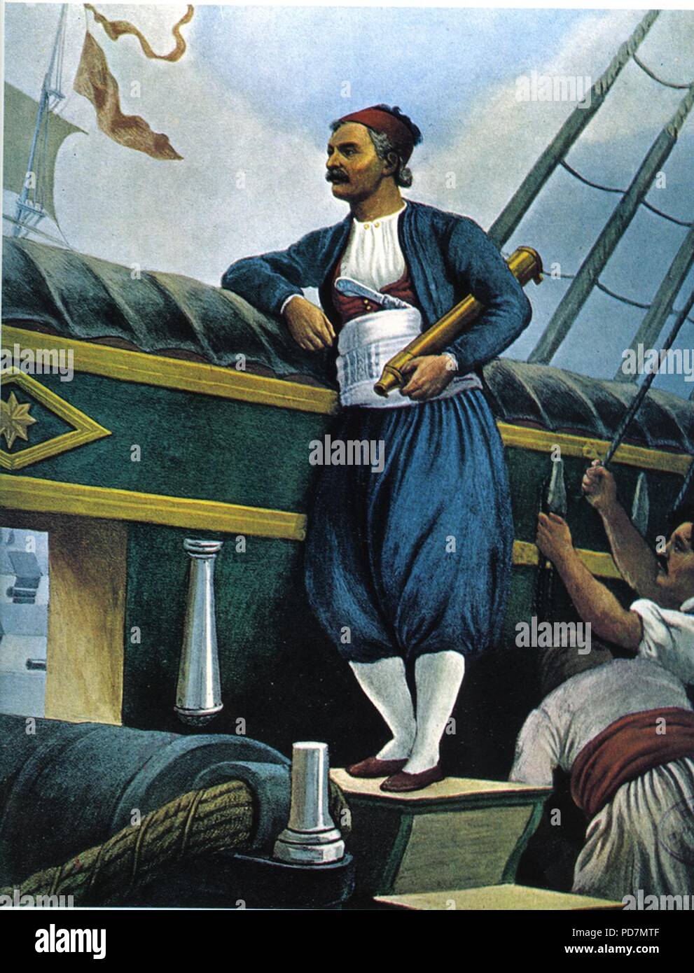 Andrea Miaoulis von Peter von Hess. Stockfoto