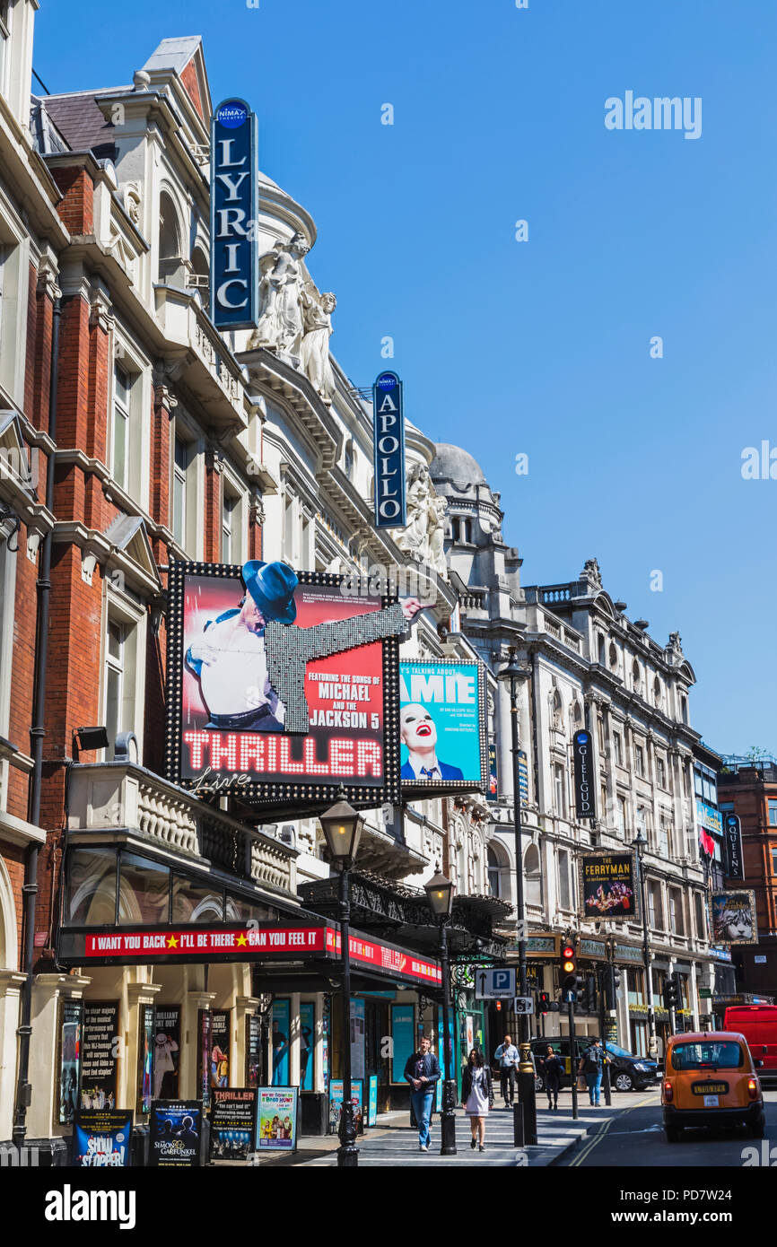 England, London, Shaftesbury Avenue, Theater Stockfoto