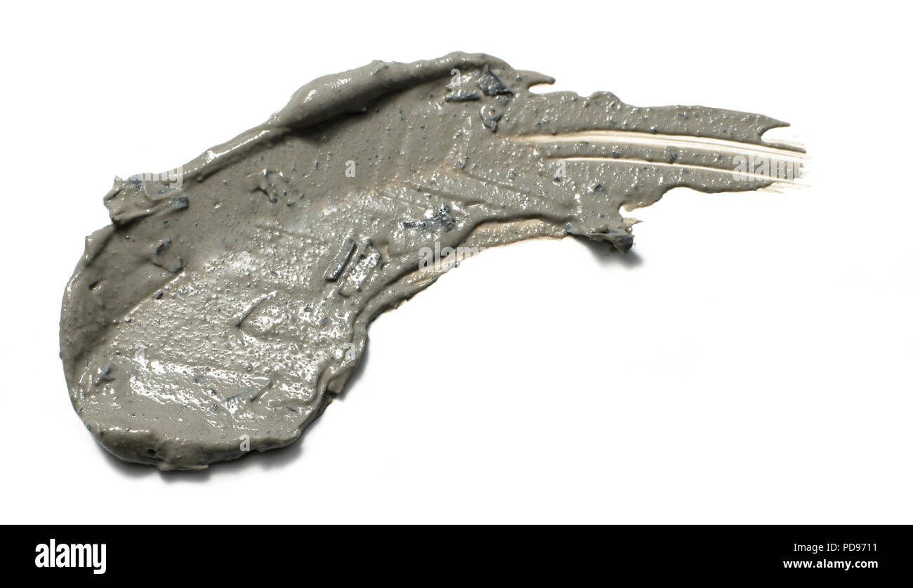 Schleife von Lehm Maske Stockfoto