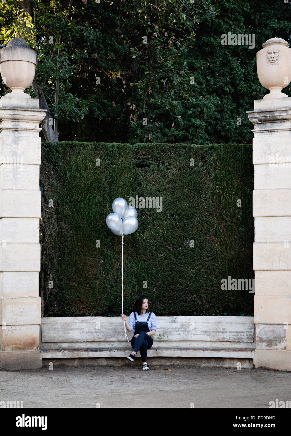 Einfaches Glück Stockfoto