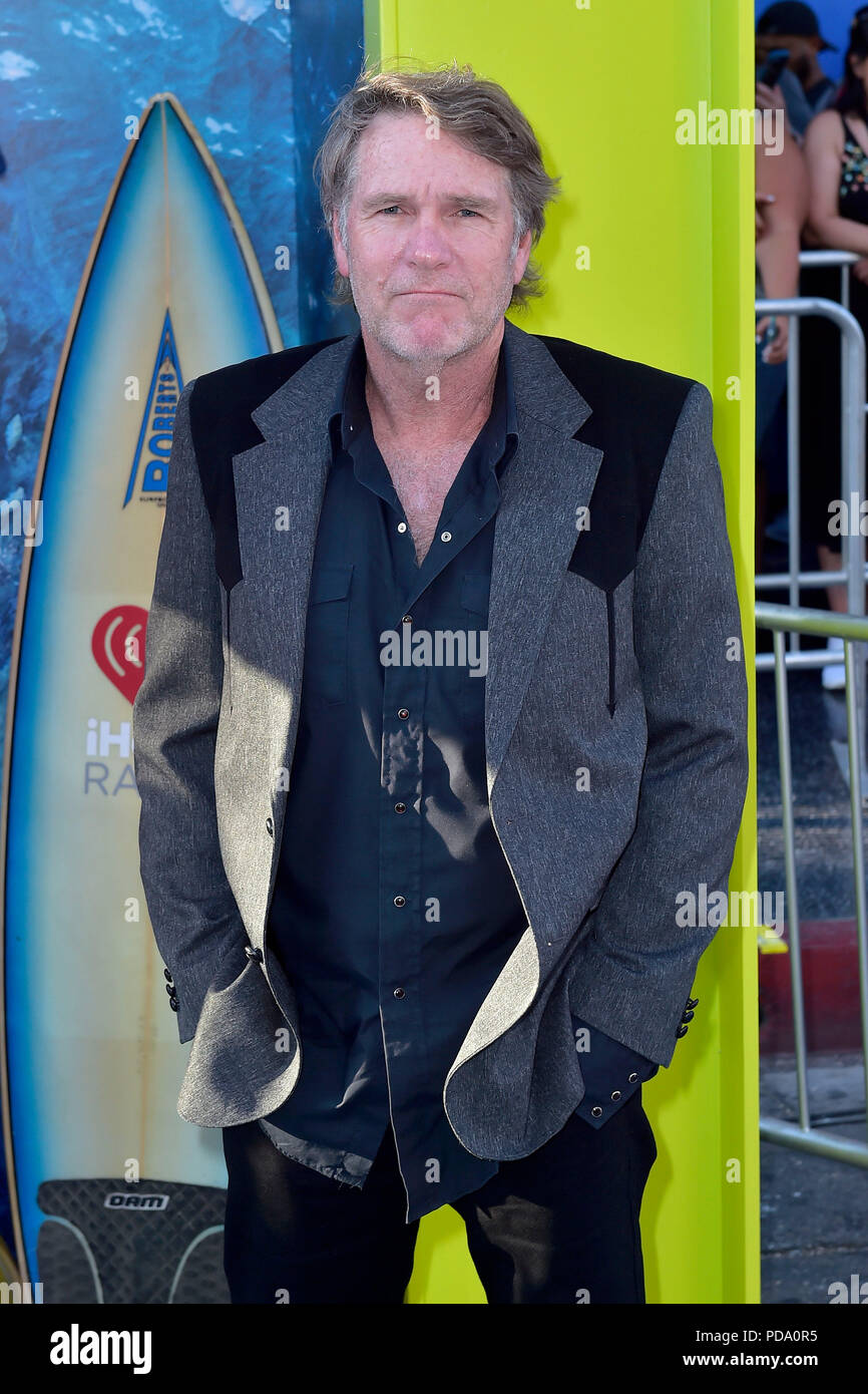 Robert Taylor die Teilnahme an "Meg" Premiere auf der TCL Chinese Theatre am 6. August 2018 in Los Angeles, Kalifornien. Stockfoto