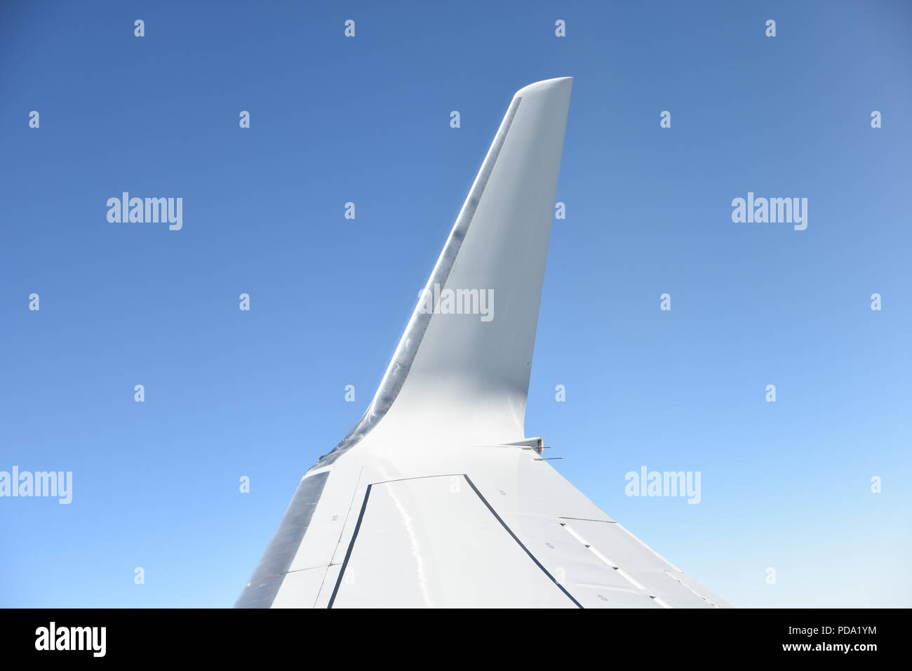 Wingtip Boeing 737 Stockfoto