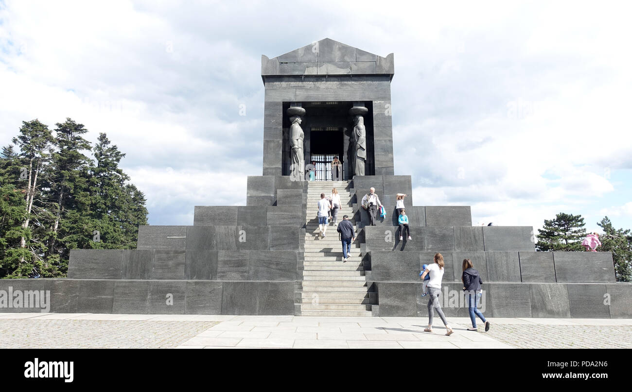 Denkmal auf dem Berg Avala in der Nähe von Belgrad, Serbien Stockfoto