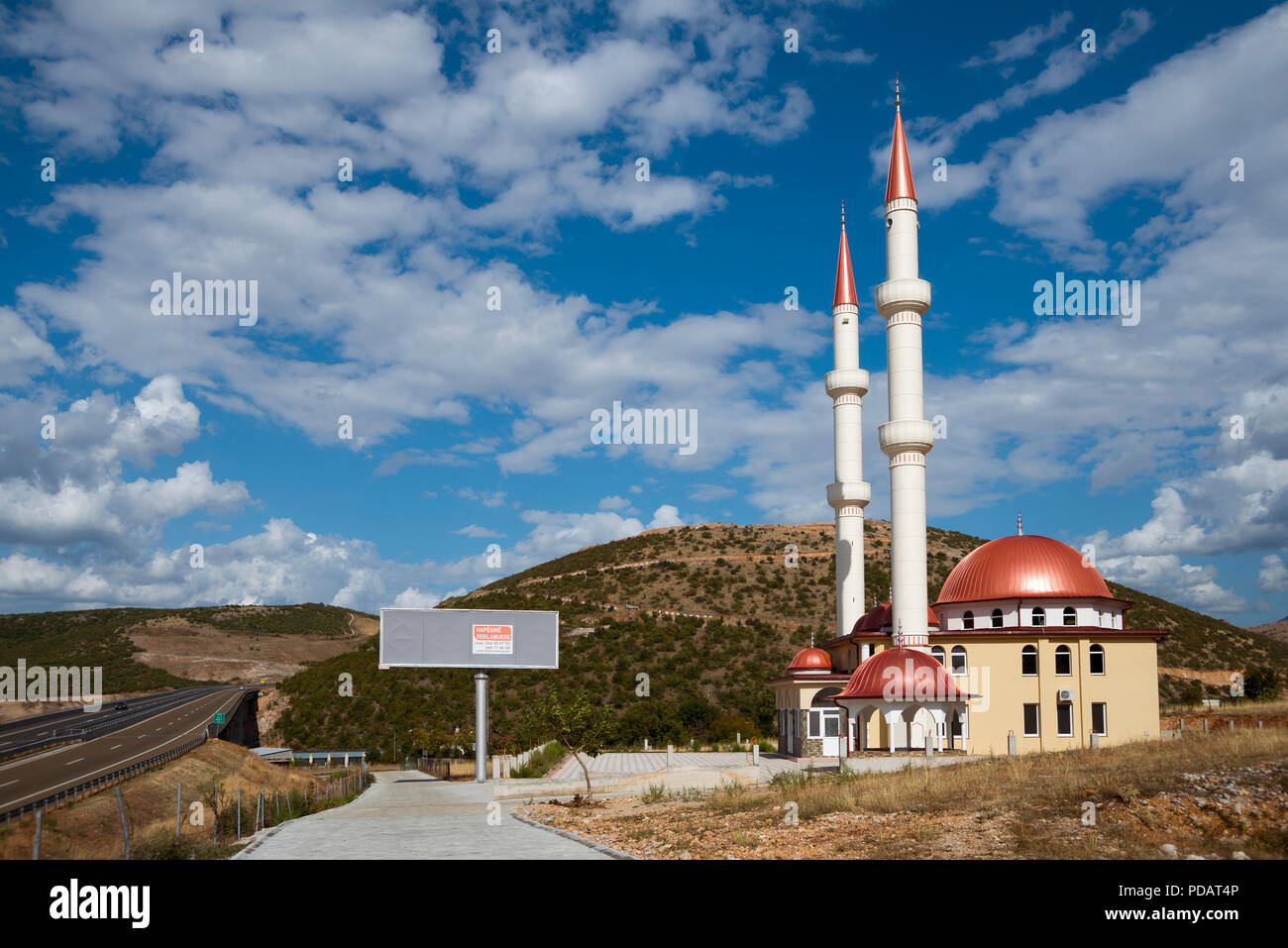 Moschee, Skoza, Region Prizren, Republik Kosovo, Balkan/Shkoza, Shkoze Stockfoto