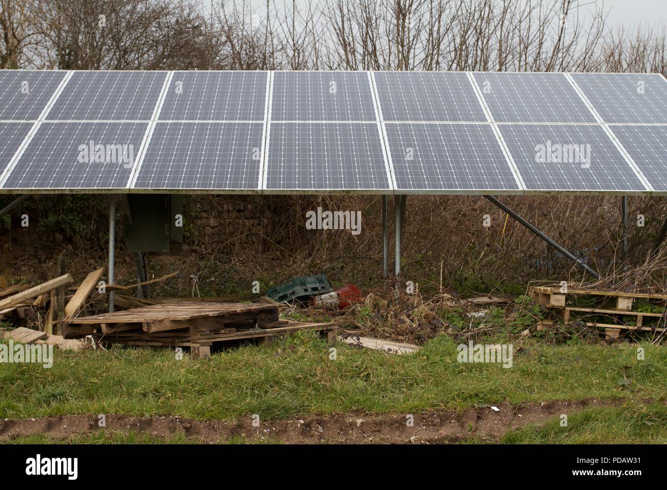Nachhaltige Landwirtschaft Stockfoto