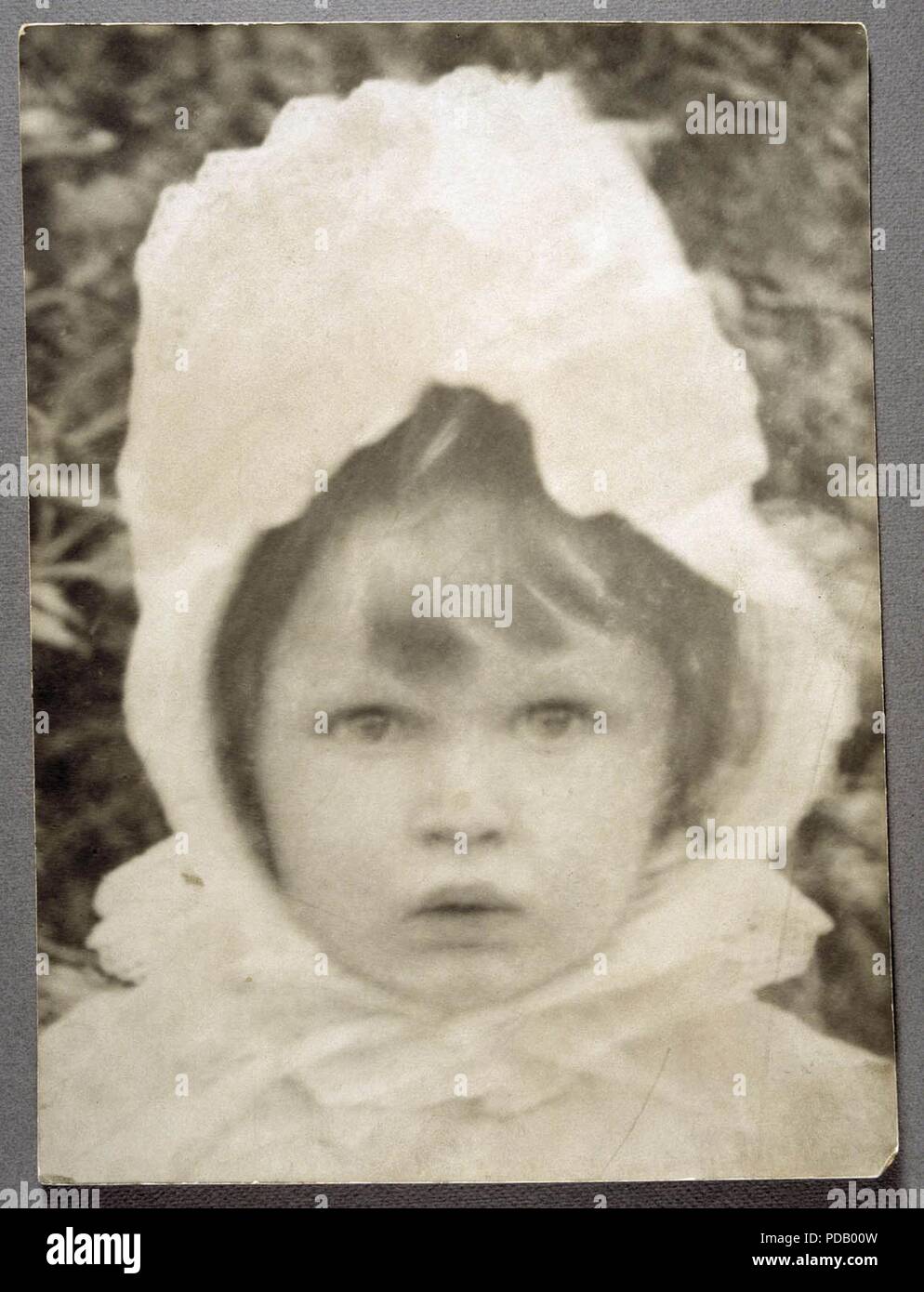 Ann Marie Strindberg, Dotter bis August Strindberg och Harriet Bosse-Nordiska Museet-NMA. 0035684. Stockfoto