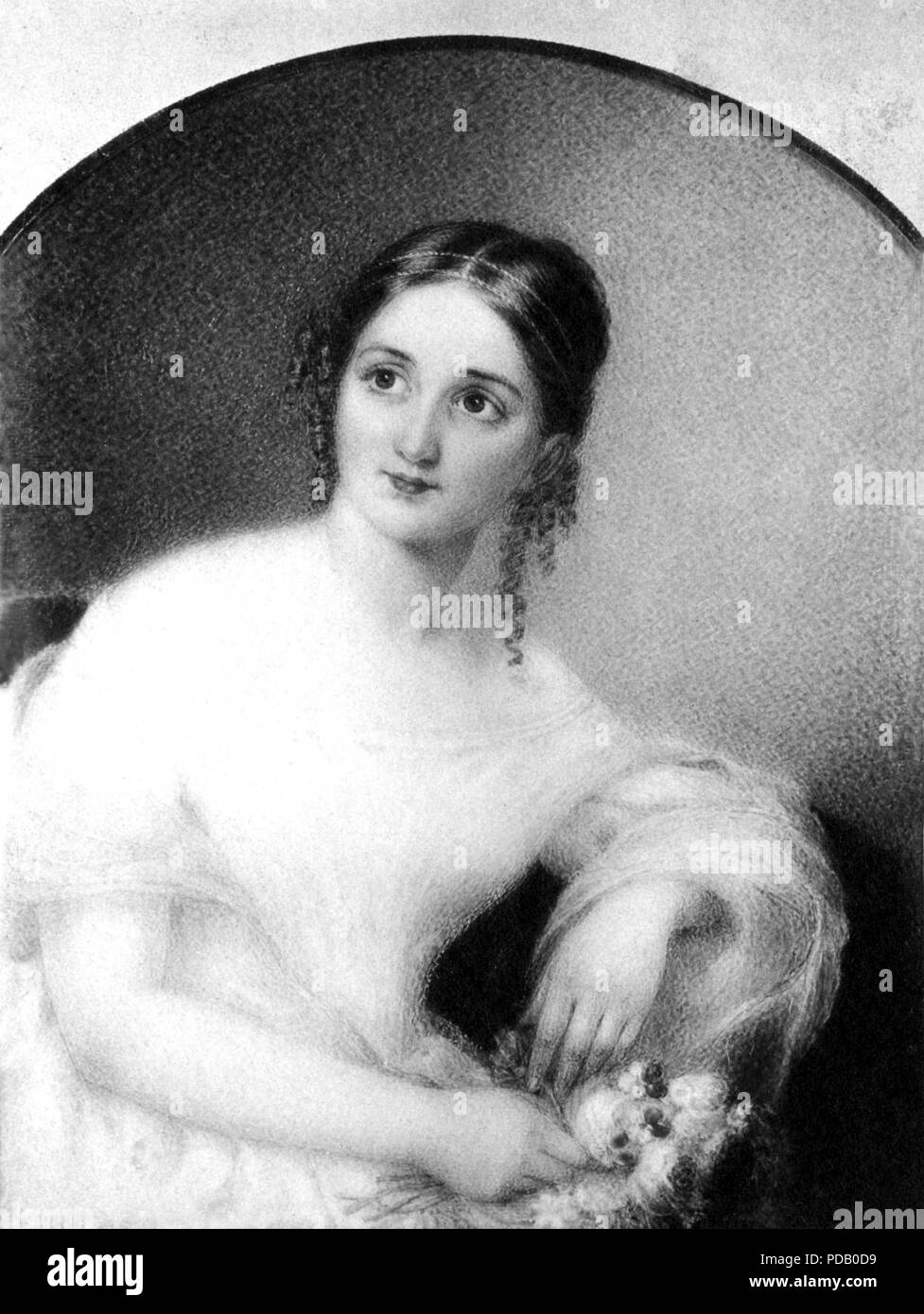 Anna Elizabeth De Wolf (Mrs. Nathaniel Russell Middleton). Stockfoto
