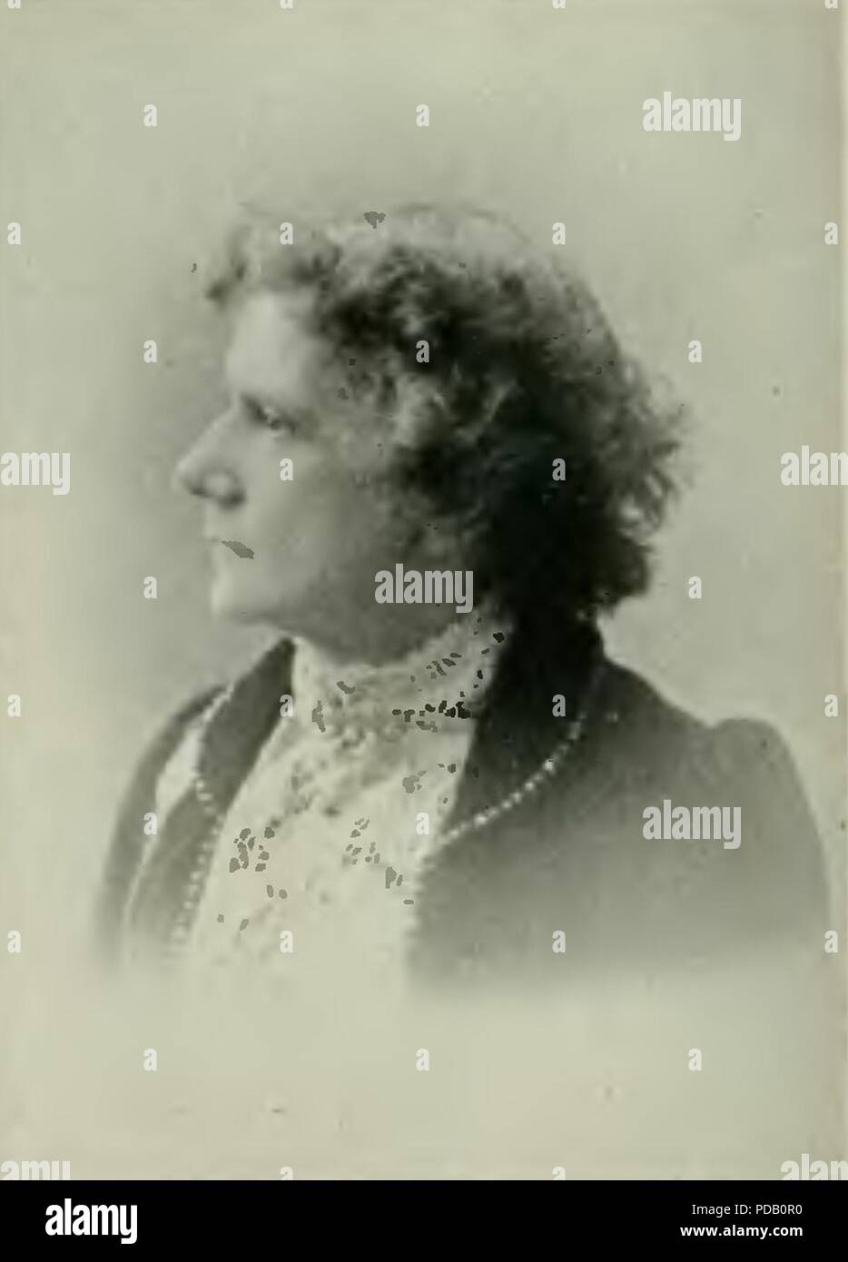 ANNA M. LONGSHORE POTTS eine Frau des Jahrhunderts (Seite 596). Stockfoto