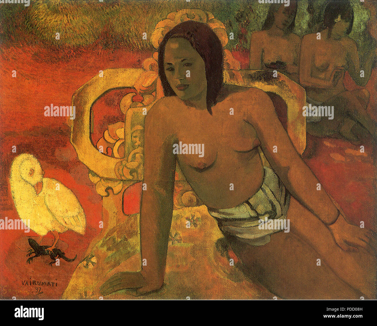 Vairumati Gauguin, Paul, 1897. Stockfoto