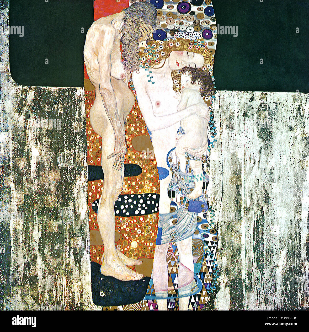 Die drei Altersstufen der Frau, Klimt, Gustav, 1905. Stockfoto