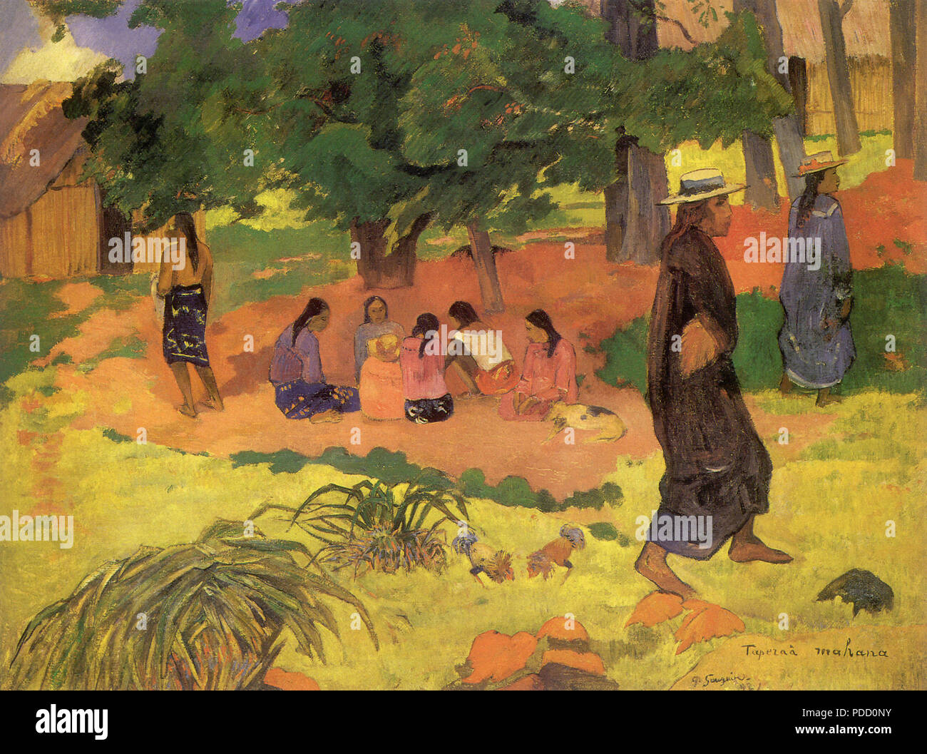 Taperaa Mahana (später Nachmittag), Gauguin, Paul, 1892. Stockfoto