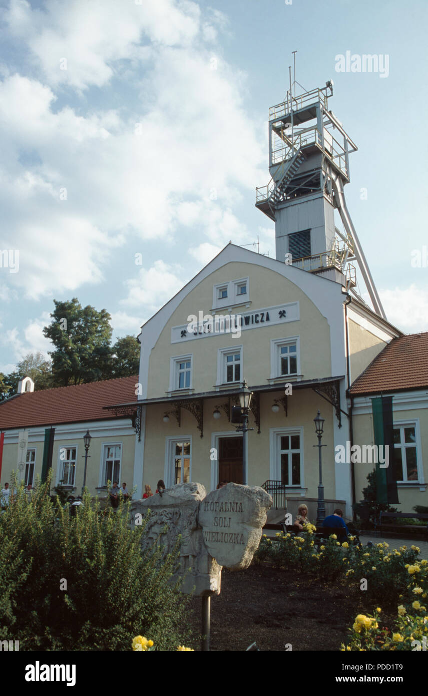 Wieliczka Salzbergwerk in Wieliczka, Krakau, Polen Stockfoto