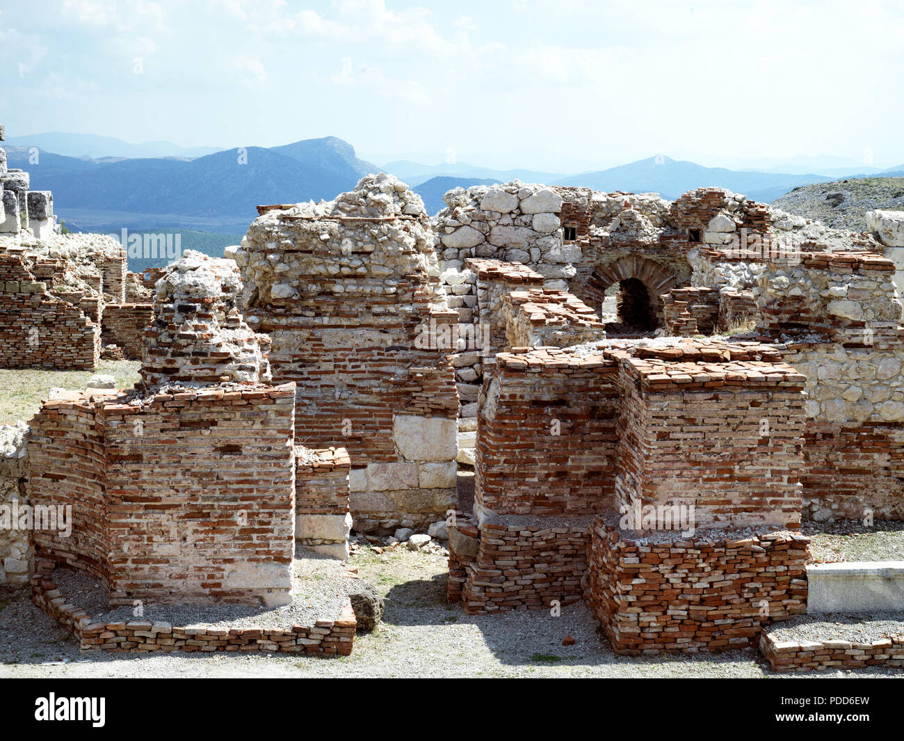 Historische Ruinen in der Türkei Stockfoto