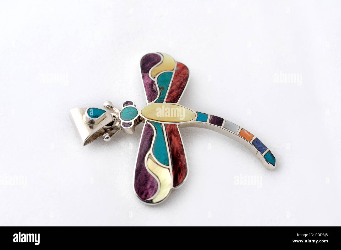 Schöne, helle Ornamentik der alten Inkas. Es ist von modernen Künstlern. Stockfoto