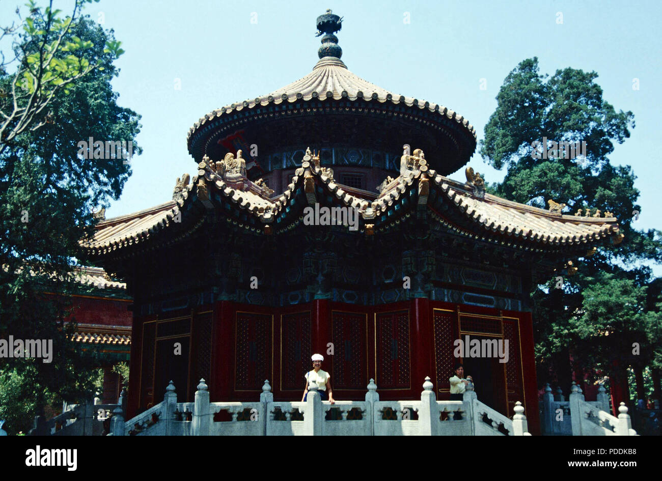 Zentrale Pavillon der Kaiserlichen Gärten, der Verbotenen Stadt, Peking