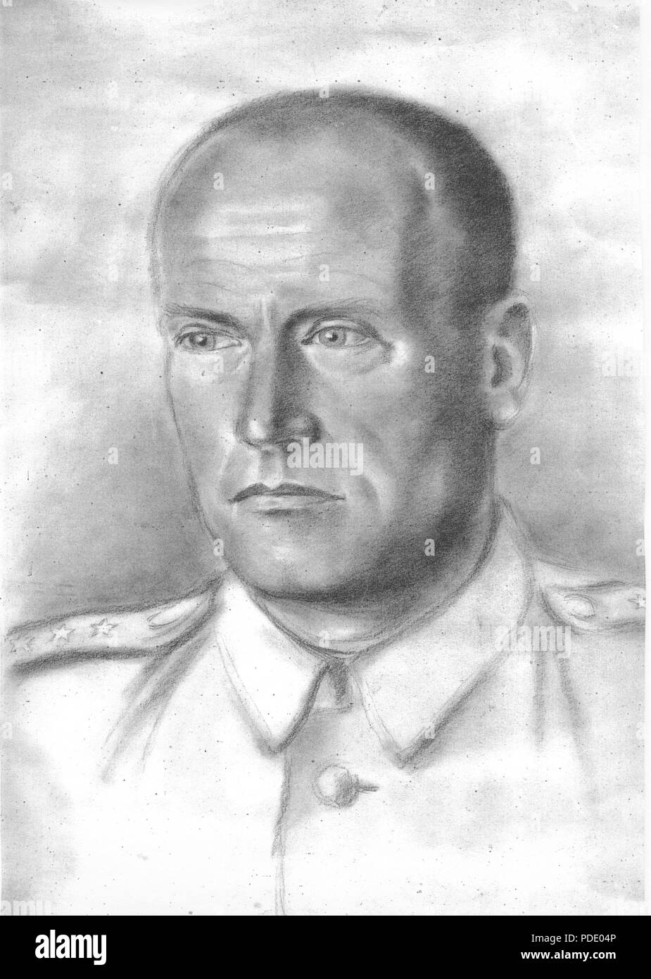 88 Bronislaw Konieczny (Portrait Links) Stockfoto