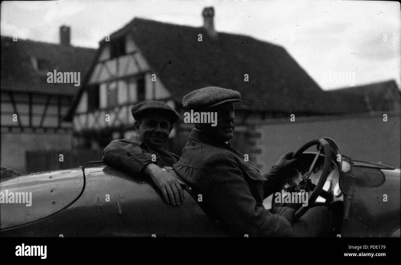 99 Charles Faroux beim Grand Prix von Frankreich 1922 (2) Stockfoto