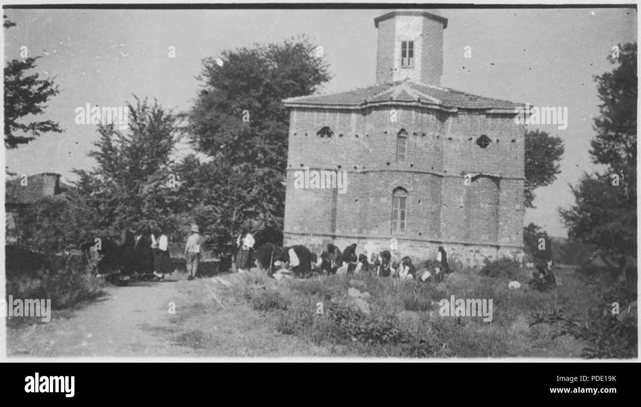 268 Popolzhani Kirche 1917 Stockfoto