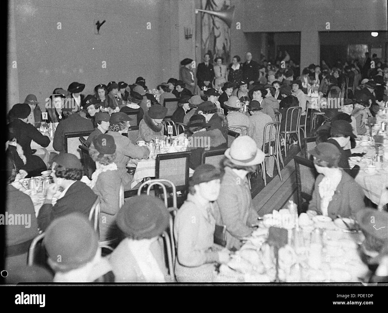 157 SLNSW 35578 Miss Flemming an David Jones Stockfoto