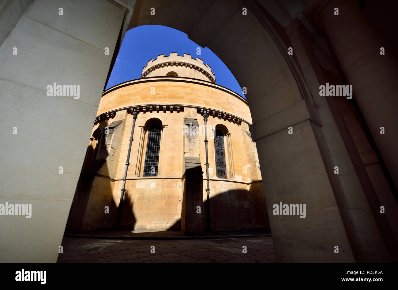 Temple Church, inneren Tempel, London, England, UK. Jahrhunderts von den Templern erbaut Stockfoto