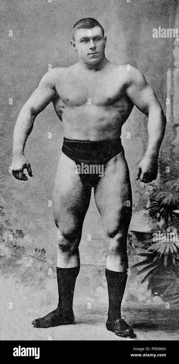 140 Georg Hackenschmidt Ca. 1905 Stockfoto